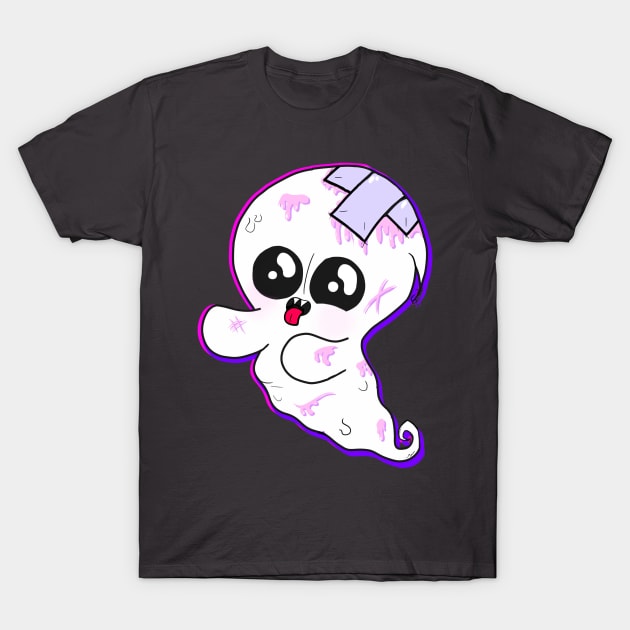 Pastel Ghost T-Shirt by Greynvi